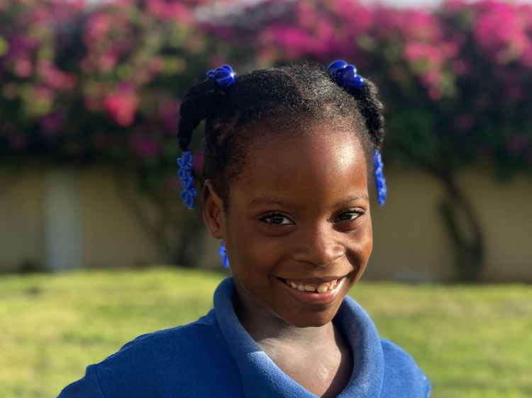 Rose at Brits Home in Haiti