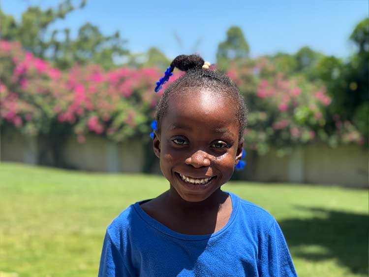 Beth at Brits Home in Haiti