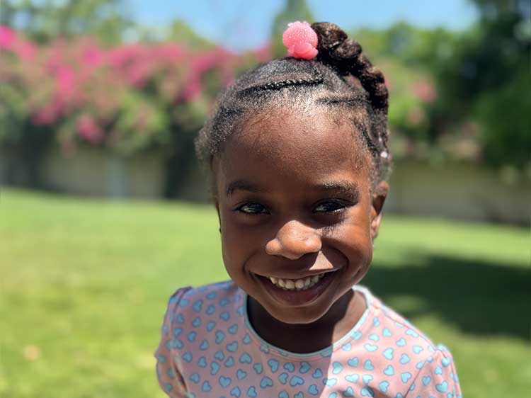 Chaina at Brits Home in Haiti