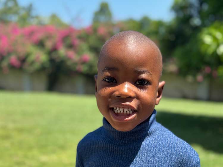 Choudly at Brits Home in Haiti