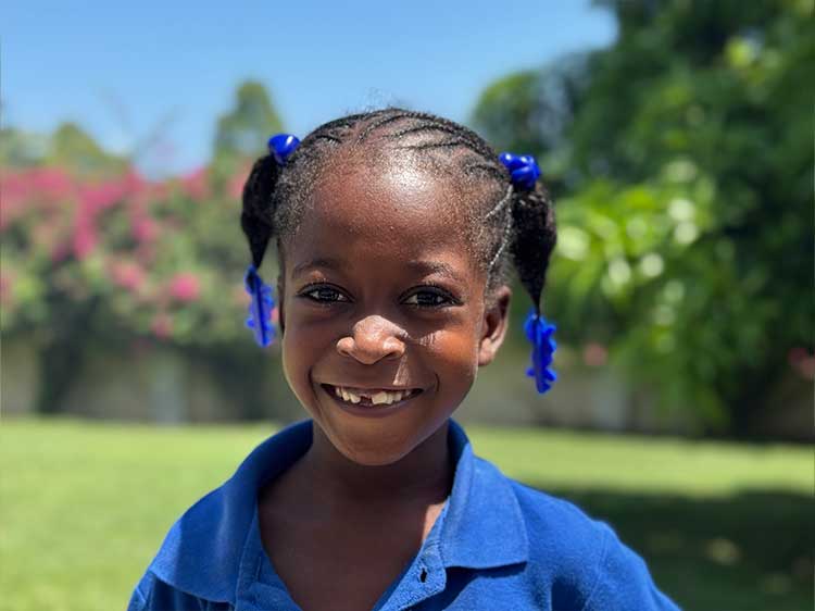 Diena at Brits Home in Haiti