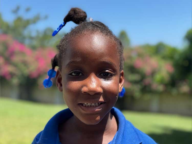 Solaika at Brits Home in Haiti