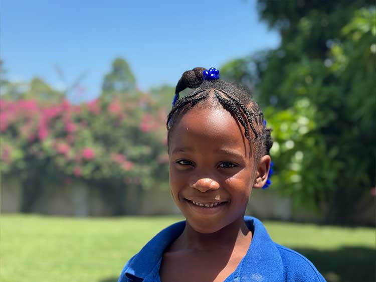 Sorahia at Brits Home in Haiti